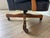 Wood 1970s Gooseneck Arm Traditional Executive Chair Attributed to John Widdicomb For Sale - Image 7 of 7