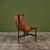 Metal Jean-Paul Rykaert Leather Sling Chair For Sale - Image 7 of 16