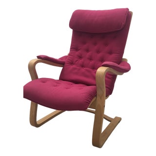 1970s Gustav Axel Berg "Peter" Lounge Chair by Bronerna Andersson For Sale