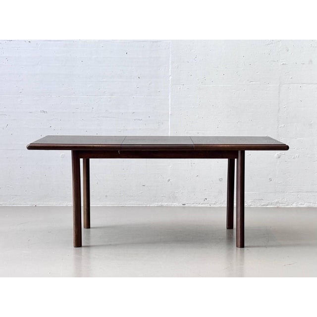 Mid-Century Dining Table in Dark Wood, 1960s For Sale - Image 6 of 16