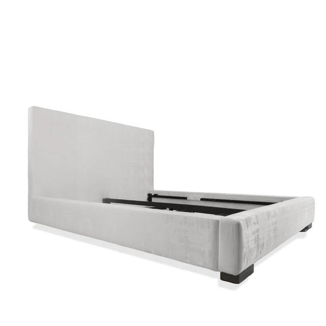 Mid-Century Modern Restoration Hardware Modena Queen Size Platform Bed For Sale - Image 3 of 6