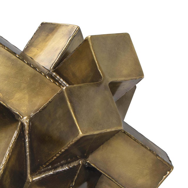 Regina Andrew Abstract Sculpture in Brass For Sale - Image 4 of 5