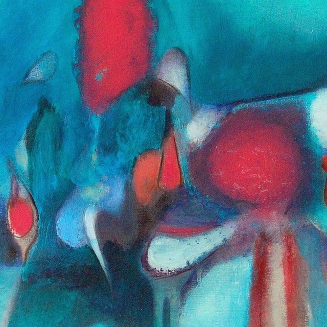 Abstract Daniel Ketelhut, "What the Rain Brings" Original Oil on Panel, 2021 For Sale - Image 3 of 4