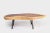 One Slab Living Edge Coffee Table With Black Iron Legs 51 For Sale In Greensboro - Image 6 of 6