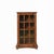 Mission Solid Oak Display Bookcase - Walnut Stain For Sale - Image 9 of 18
