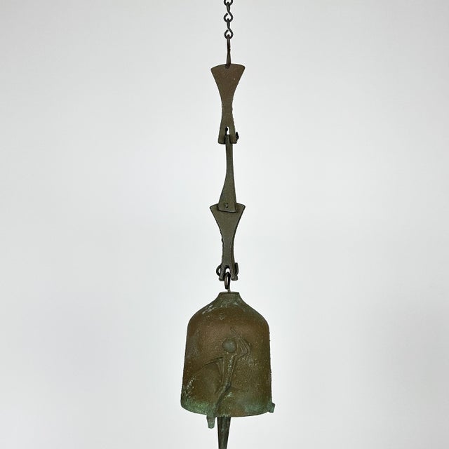 MidCentury Bronze Bell / Wind Chime by Paolo Soleri for Arcosanti (A