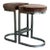 Vintage Cantilevered Bar Stools in Mohair - Pair For Sale