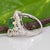 1.9Ct Tsavorite Garnet Ring With Natural Diamond Accents: Solid 14k Gold, 9x7mm, Size 6.75 For Sale - Image 9 of 9
