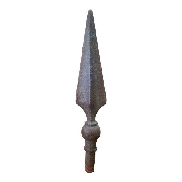 Mid 19th Century Vintage Gothic Cast Iron Spear Finial Chairish Your decorative spears stock images are ready. mid 19th century vintage gothic cast iron spear finial