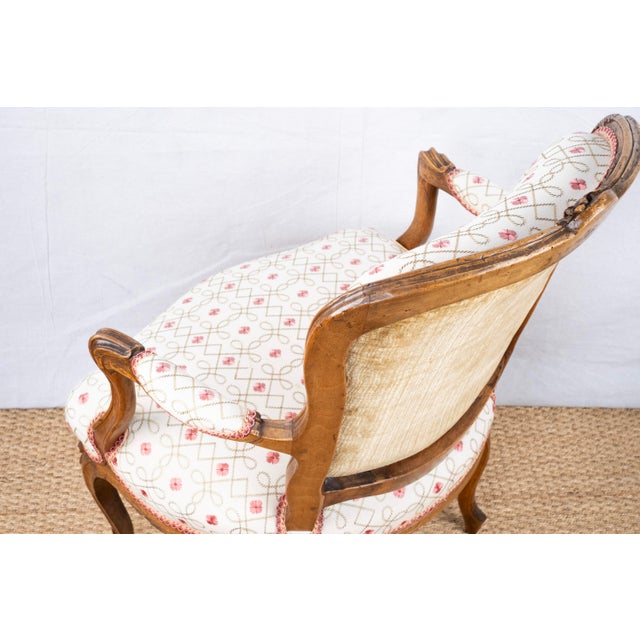 Pair of Antique French Armchairs For Sale - Image 11 of 12