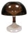 Table Lamp with Smoky Acrylic Shade and Rosewood Base by Bent Karlby for Ask Belysninger, 1971 For Sale