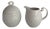 Asimmetria Milk Jug and Sugar Bowl by Bjørn Wiinblad for Rosenthal Studio Linie Germany, 1992, Set of 2 For Sale