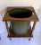 English Traditional "Diplomat" Faux Bamboo and Green Metal Wastebasket by Brandt For Sale - Image 3 of 12