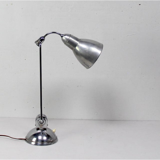 Charlotte Perriand Table Lamp by Charlotte Perriand for Jumo, 1940s For Sale - Image 4 of 9
