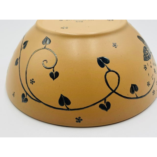 Emilia Castillo Porcelain & Silver Butterfly Bowl, Taxco, 2009 For Sale - Image 16 of 18