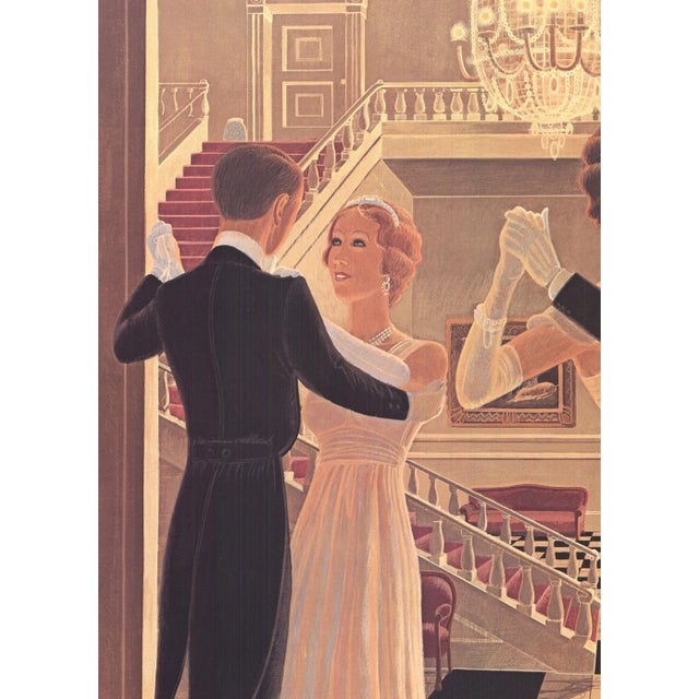 Contemporary Chuck Wilkinson 'Love in a Cold Climate' Contemporary Offset Lithograph For Sale - Image 3 of 5