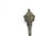 Width: 1.75 inches Height: 5 inches Depth: 4.25 inches Price is for one hook. Two available. Solid vintage brass sea...