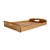 1970s Bamboo Serving Tray With Handles For Sale - Image 5 of 6