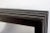 Italian Modernist Dark Wood and Steel Console Table For Sale - Image 4 of 8