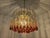 Murano Glass Teardrop Chandelier attributed to Paolo Venini, 1960s For Sale - Image 4 of 18