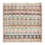Square Turkish Deco Rug - 3'11" x 4'2" For Sale
