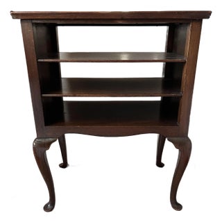 Vintage English Mahogany End Table-M.Grieve-Two Available For Sale