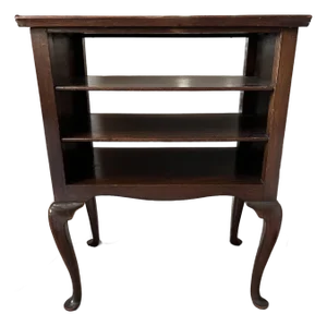 Vintage English Mahogany End Table-M.Grieve-Two Available