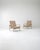 1970s 1970s Czech Modernist Upholstered Armchairs - A Pair For Sale - Image 5 of 12