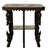 Antique Carved Anglo Indian Teak Wood Elephant Twin Tier Lamp Side Table 1900 For Sale - Image 16 of 17