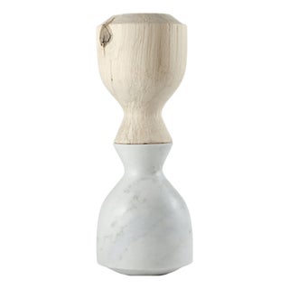 Itineranti _ Wood & Marble Element 14 by Gumdesign for La Casa Di Pietra For Sale