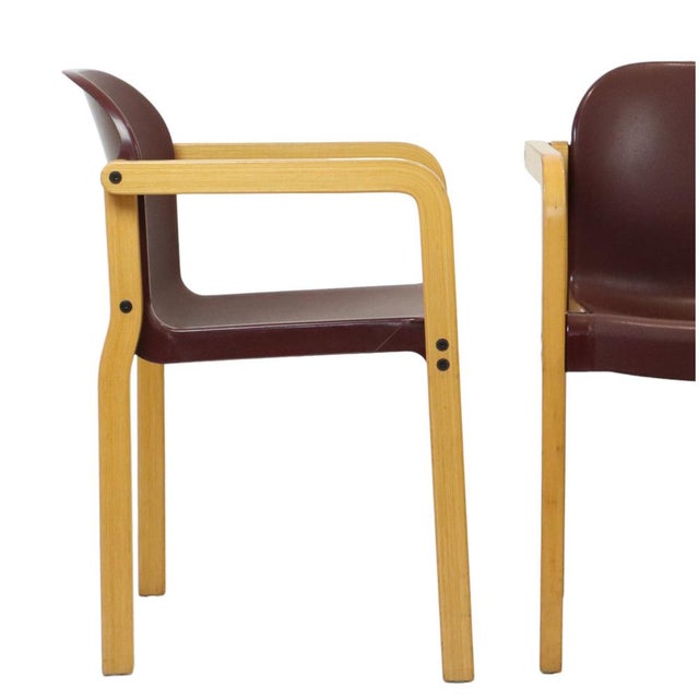 Vintage Design Chairs by J.B. Meijer for Kembo, 1980s, Set of 6 For Sale - Image 9 of 18