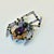 1980s Vintage Boho Chic Americana Halloween Spider Brooch For Sale - Image 9 of 18