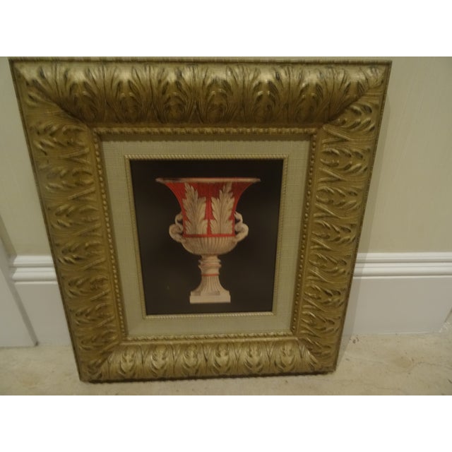 Set of 4 Vintage Neoclassical Urn Prints For Sale - Image 4 of 6