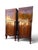 Pair of English Adam Revival Hand-Painted Satinwood Pedestal Cabinets For Sale - Image 10 of 11