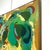 Abstract D. 1980 Post Modern Abstract Stain Painting Signed A. Cohen For Sale - Image 3 of 5