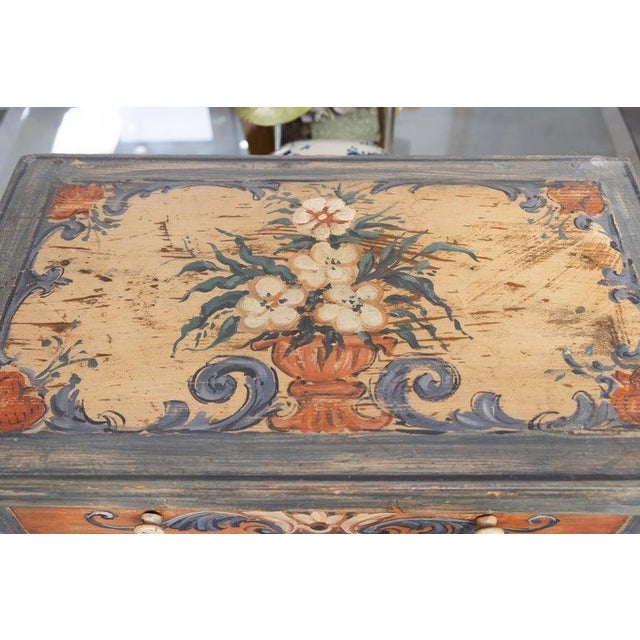Late 19th Century Scandinavian Hand-Painted Specimen Chest For Sale - Image 11 of 11