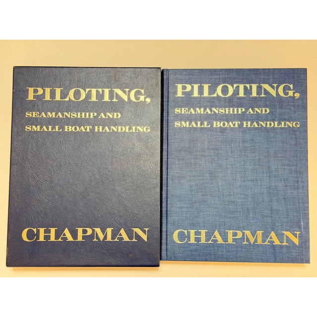 1969 Chapman Piloting Seamanship & Small Boat Handling Book With Original Case For Sale - Image 4 of 10