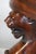 Empire Mahogany Pedestal Table with Lion Heads For Sale - Image 9 of 15