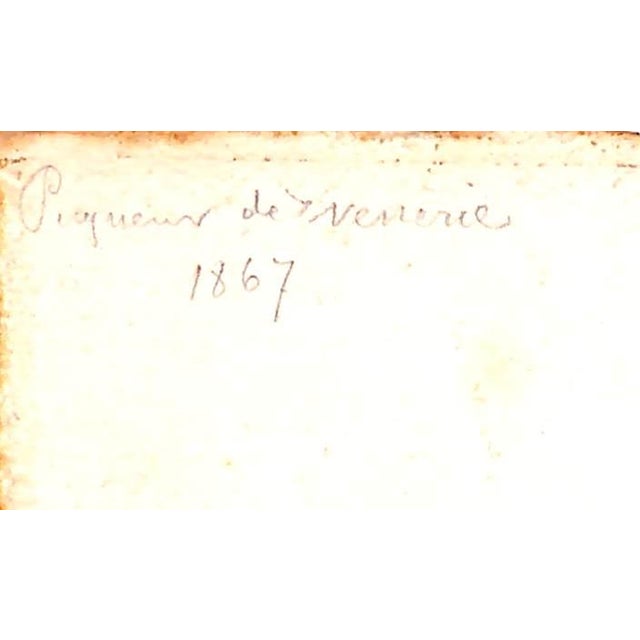 1867 Art Sz: 5 3/4"H x 3 3/4"W Signed: G.B.B.