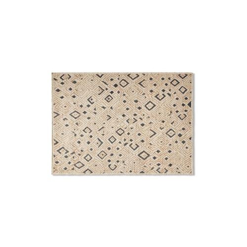 Cassina Ténéré Handwoven Jute Rug Polychrome Version. A rug that celebrates nature, entirely hand-made of jute, using...