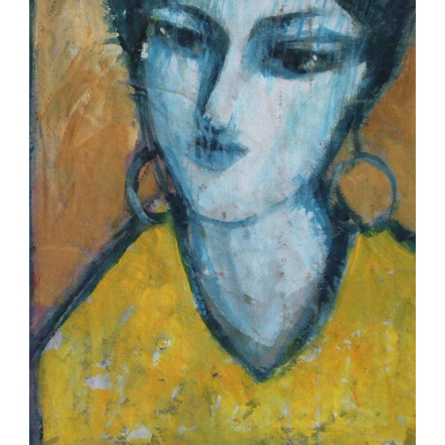 1980s Hidden Portraits XIV, 1980s-1990s, Acrylic on Canvas For Sale - Image 5 of 9