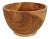 Simple Teak Wood Bowl For Sale