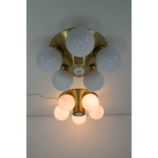 Metal Mid-Century Modern Wall Lights from Elektroinstala Decin, 1970s, Set of 2 For Sale - Image 7 of 8