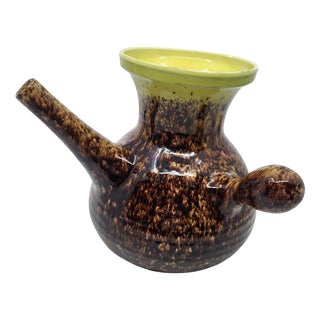 Vintage Ceramic Vase from Accolay, France, 1960 For Sale