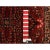 Traditional 1920 2'x2'6" Jalapeno Red Mat Antique Persian Sarouk Hand Knotted Pure Wool Clean Rug For Sale - Image 3 of 6