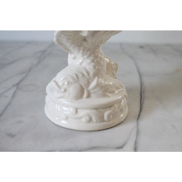 Ceramic Vintage Ceramic Dolphin Fish Planter / Vase For Sale - Image 7 of 10