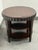 Late 20th Century Scallop Edge Tiered Side Table, Vintage For Sale - Image 5 of 12
