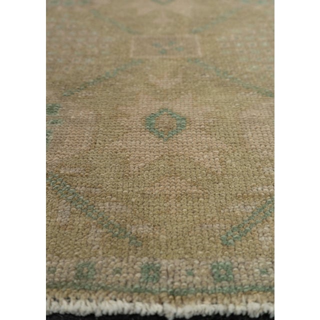 Turkish Turkish Mini Rug Oriental Hand Knotted Vintage Rug 1'9" x 2'11" #21018 For Sale - Image 3 of 8
