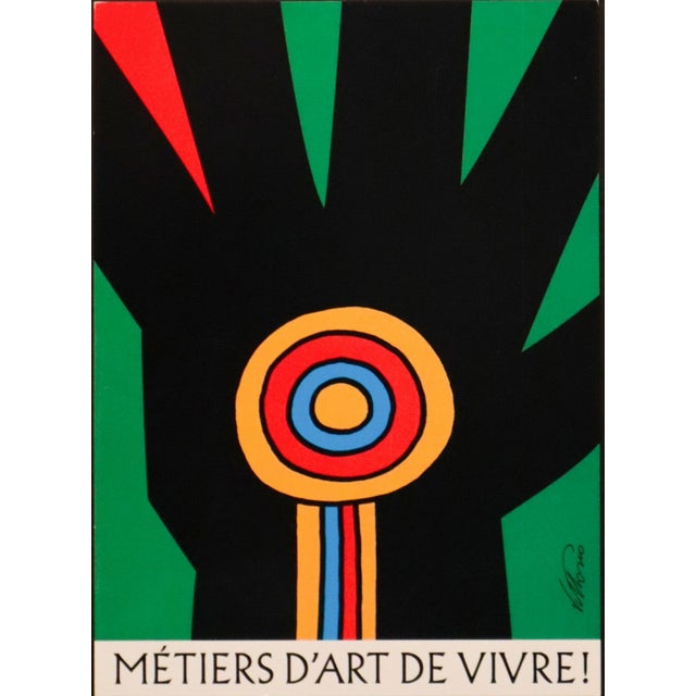 Date: 2002 Size: interior- 5 x 7 inches; with matting- 10.25 x 12 inches Artist: Vittorio Fiorucci About the artist:...