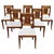 19th Century Directoire Style Mahogany Chairs, Set of 6 For Sale - Image 10 of 10